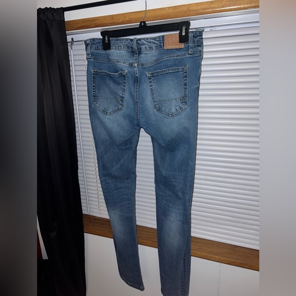 Aéropostale Medium Wash Skinny Jeans - Men - Picture 4 of 8